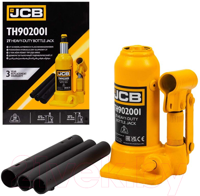 Бутылочный домкрат JCB TH902001