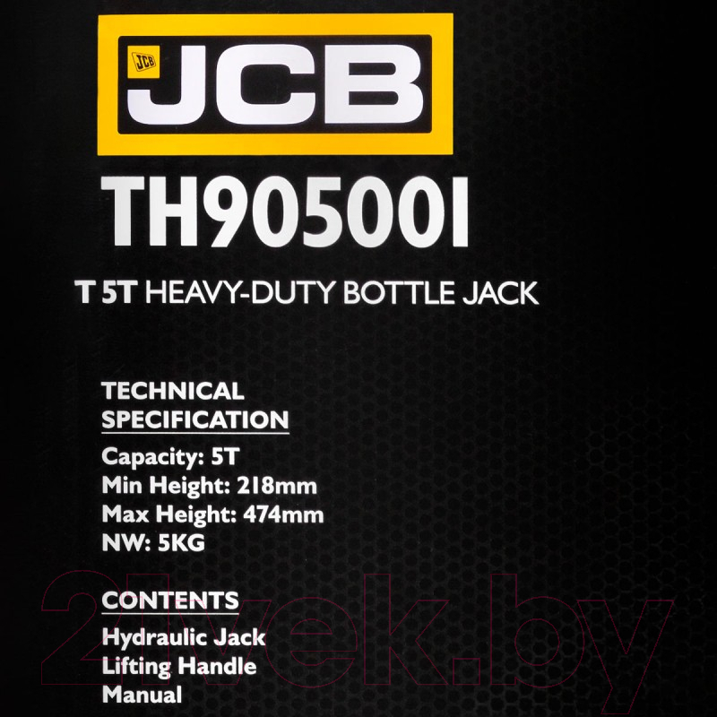 Бутылочный домкрат JCB TH905001