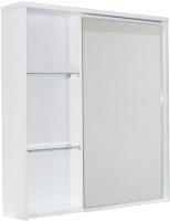 Шкаф для ванной СанитаМебель Камелия-07.70 (правый, белый) - 