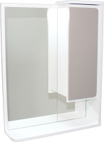 Шкаф с зеркалом для ванной СанитаМебель Этна 17.550 (правый) - 
