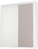 Шкаф с зеркалом для ванной СанитаМебель Этна 17.650 - 