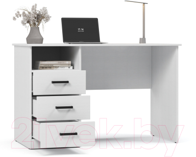 Письменный стол ГМЦ СП12.3 (белый)