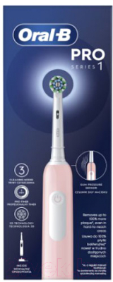 Электрическая зубная щетка Oral-B Pro 1 500 D305.513.3 (розовый)