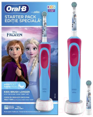 Электрическая зубная щетка Oral-B Vitality D100 Kids Frozen Start Pac