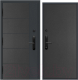 Входная дверь Nord Doors Амати 98x206 левая глухая (Slotex 1020/6) - 