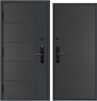Входная дверь Nord Doors Амати 88x206 левая глухая (Slotex 1020/6) - 