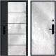 Входная дверь Nord Doors Амати 98x206 правая глухая (Slotex 1100/Y) - 