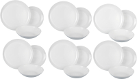 Набор столовой посуды Luminarc Diwali White V6724 (18пр) - 