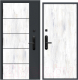 Входная дверь Nord Doors Амати 98x206 левая глухая (Slotex 3861/Rw) - 
