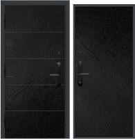 Входная дверь Nord Doors Амати А13 98x206 левая глухая (Slotex 1021/Q) - 