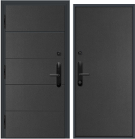 Входная дверь Nord Doors Амати А13 98x206 левая глухая (Slotex 1020/6) - 