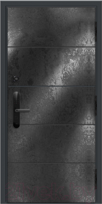 Входная дверь Nord Doors Амати А13 98x206 правая глухая (Slotex 1020/Y)