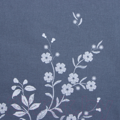 Комплект постельного белья Этель Floral Print Евро / 9947018