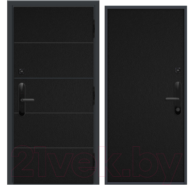 Входная дверь Nord Doors Амати А13 98x206 правая глухая (Slotex 1021/S)