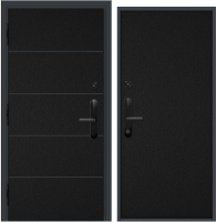Входная дверь Nord Doors Амати А13 98x206 левая глухая (Slotex 1021/S) - 