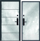 Входная дверь Nord Doors Амати А13 98x206 левая глухая (Slotex 1100/Y) - 