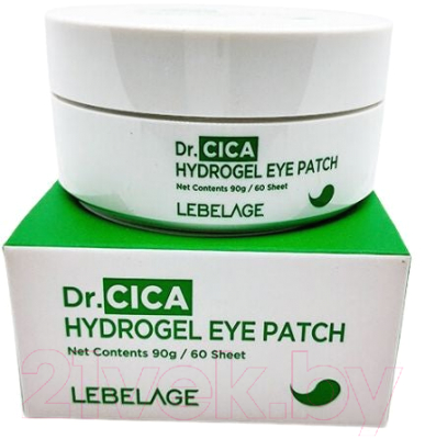 Патчи под глаза Lebelage Dr.Cica Hydrogel Eye Patch (60шт)
