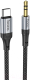 Миниатюра изображения товара Кабель Hoco UPA26 Type-C - Jack 3.5mm (1м, черный)