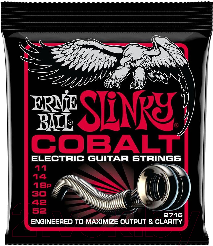 Струны для электрогитары Ernie Ball 2716 11-52