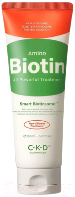 Маска для волос CKD Amino Biotin All-Powerful Treetment От выпадения волос (150мл)