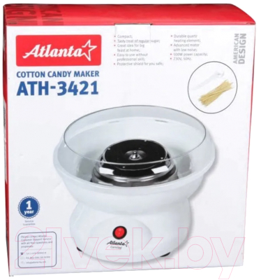 Изображение товара Прибор для сахарной ваты Atlanta АТН-3421