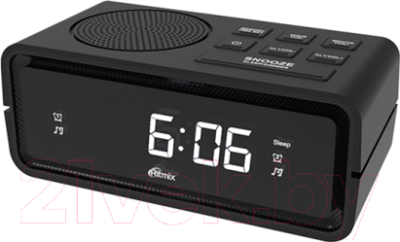 Радиочасы Ritmix RRC-606 (черный)