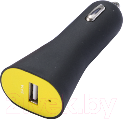 Зарядное устройство автомобильное Colorissimo Rybby PC40YL (желтый)