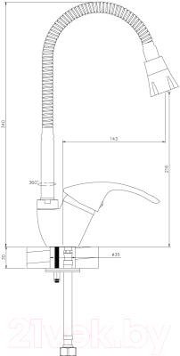 Смеситель Decoroom DR68022