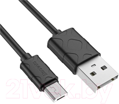 Кабель Baseus Yaven micro-USB (1м, черный)