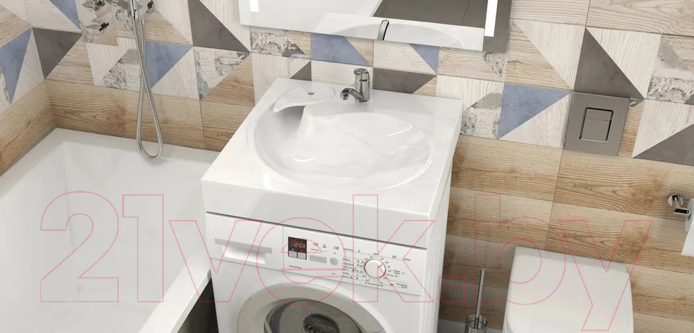 Умывальник Marrbaxx Лилия V60 (с кронштейном, без сифона) — фото 2