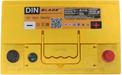 Автомобильный аккумулятор BLADE R 780A DIN78MF (78 А/ч)