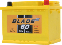 Автомобильный аккумулятор BLADE R 600A DIN60MF (60 А/ч) - 