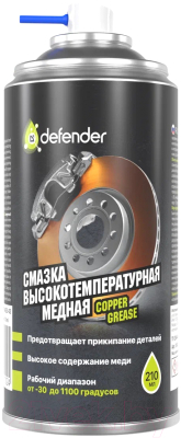 Смазка техническая Defender Auto Copper Grease / 10102 (210мл)