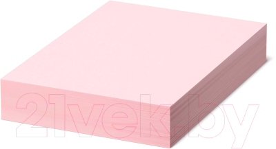 Бумага Brauberg А4 80 г/м2 / 115219 (500л, розовый)