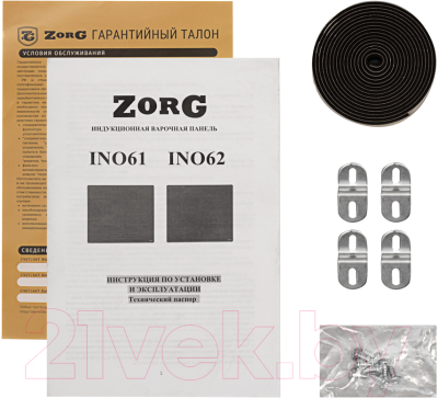 Индукционная варочная панель ZORG INO61 BL
