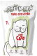 Наполнитель для туалета For Cats Tofu Natural комкующийся с ароматом зеленого чая / PFA403 (7л) - 