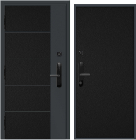 Входная дверь Nord Doors Амати 88x206 левая глухая (Slotex 1021/S) - 