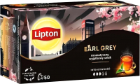 Чай пакетированный Lipton Earl Grey Tea (50пак) - 