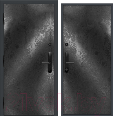 Входная дверь Nord Doors Амати А11 98x206 левая глухая (Slotex 1020/Y)