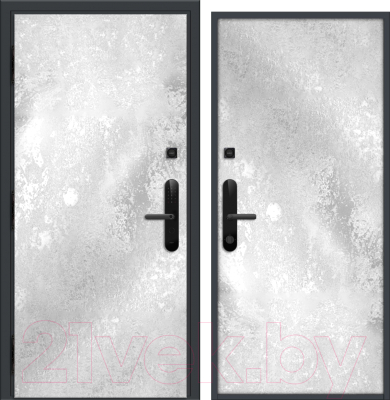 Входная дверь Nord Doors Амати А11 98x206 левая глухая (Slotex 1100/Y)