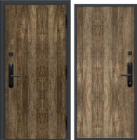 Входная дверь Nord Doors Амати А11 98x206 правая глухая (Slotex 3855/Nw) - 