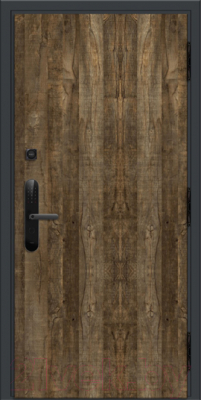 Входная дверь Nord Doors Амати А11 98x206 правая глухая (Slotex 3855/Nw)