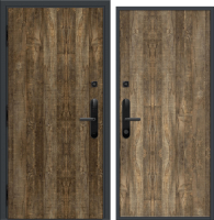 Входная дверь Nord Doors Амати А11 98x206 левая глухая (Slotex 3855/Nw) - 