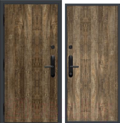 Входная дверь Nord Doors Амати А11 98x206 левая глухая (Slotex 3855/Nw)