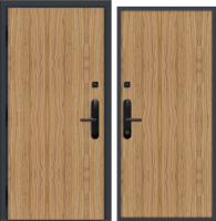 Входная дверь Nord Doors Амати А11 98x206 левая глухая (Slotex 3213/P) - 