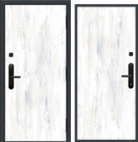 Входная дверь Nord Doors Амати А11 98x206 правая глухая (Slotex 3861/Rw) - 