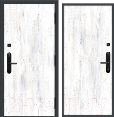Входная дверь Nord Doors Амати А11 98x206 правая глухая (Slotex 3861/Rw)
