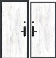 Входная дверь Nord Doors Амати А11 98x206 левая глухая (Slotex 3861/Rw) - 