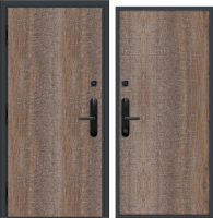 Входная дверь Nord Doors Амати А11 98x206 левая глухая (Slotex 7142/Bw) - 