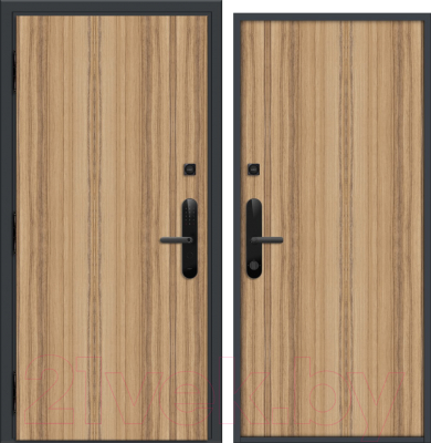 Входная дверь Nord Doors Амати А11 88x206 левая глухая (Slotex 3255/Bw)